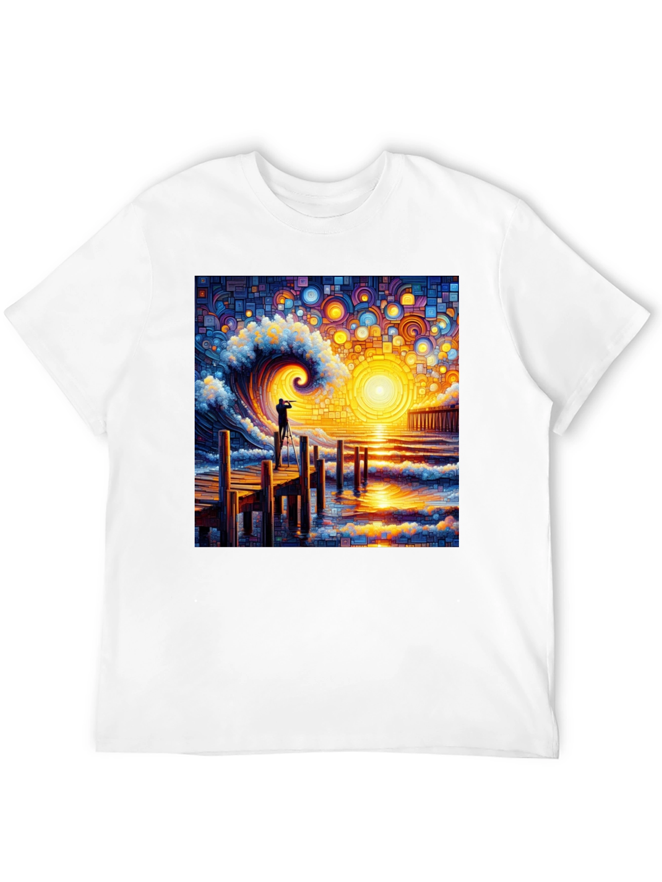 Ocean Wave Photographer Graphic Tee