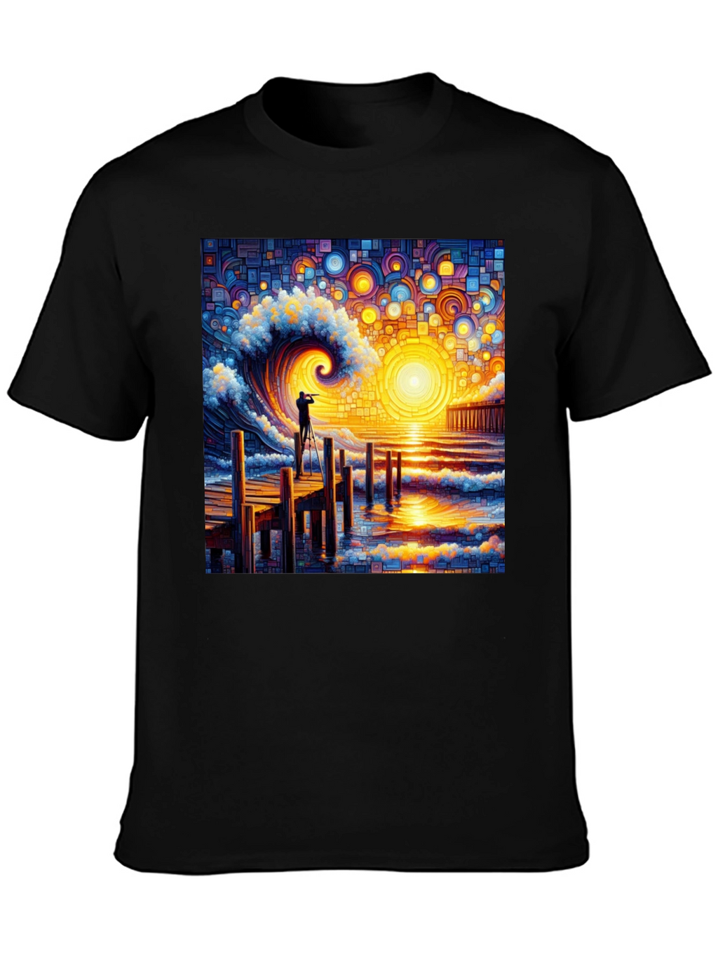 Ocean Wave Photographer Graphic Tee