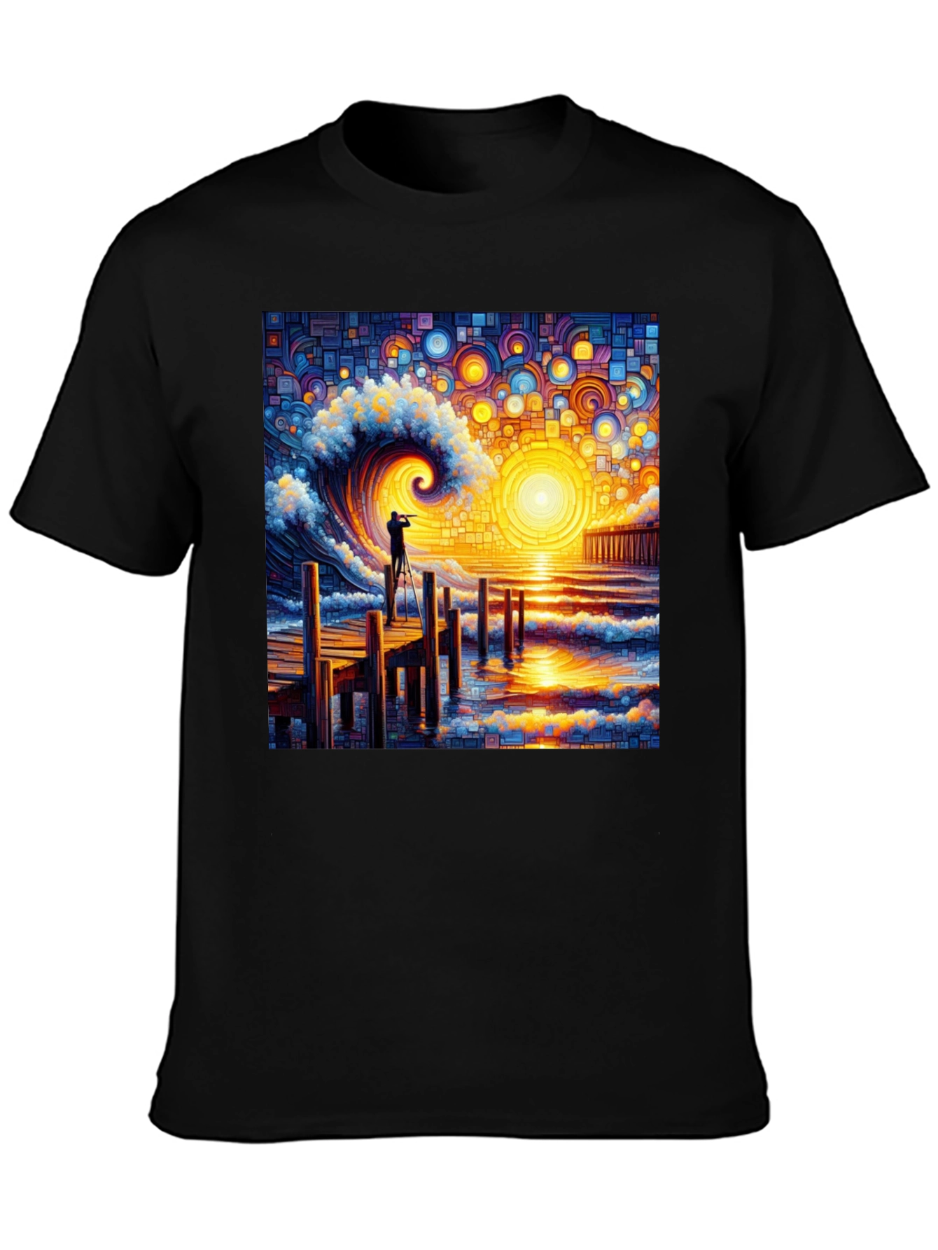 Ocean Wave Photographer Graphic Tee