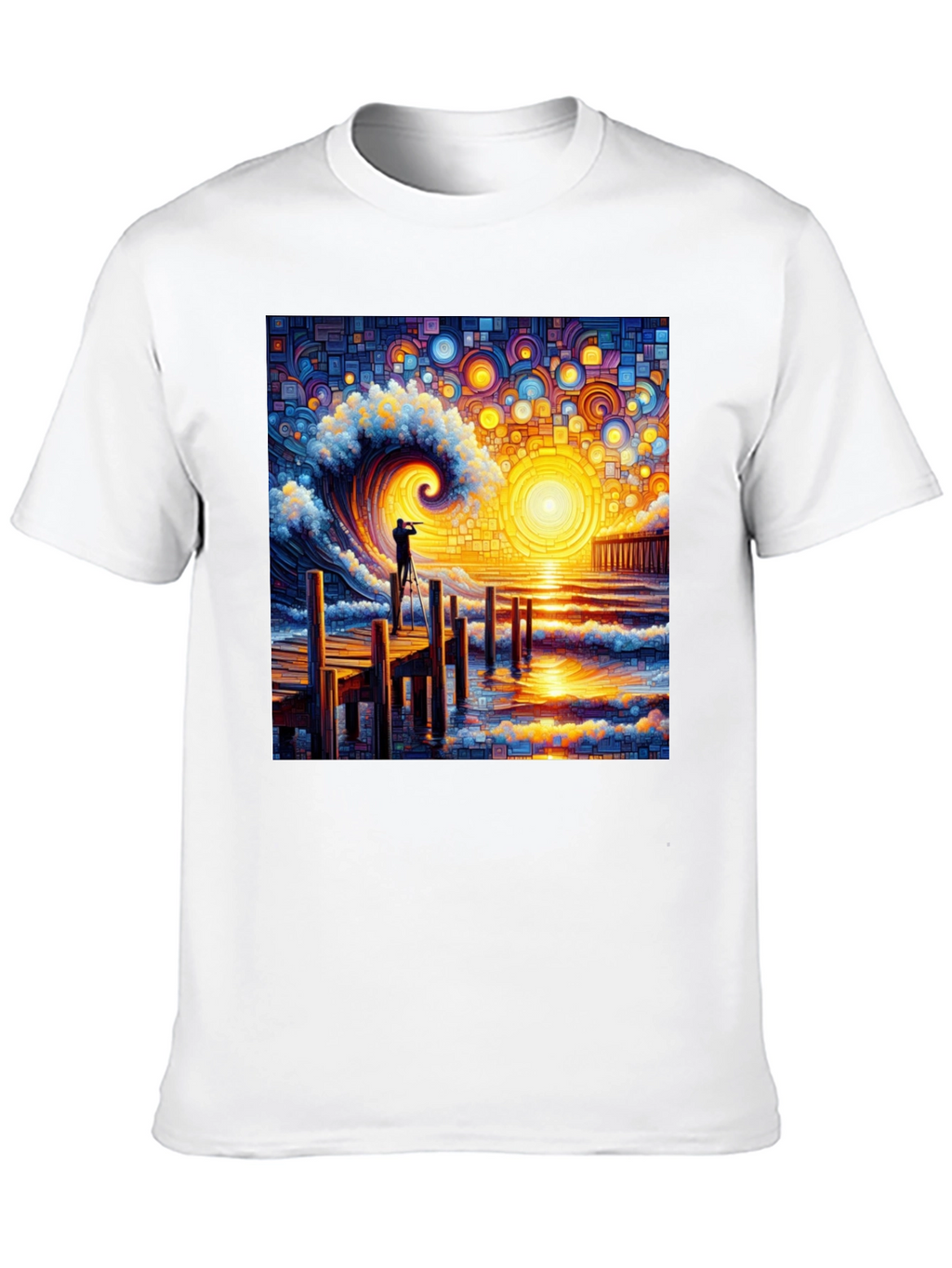 Ocean Wave Photographer Graphic Tee