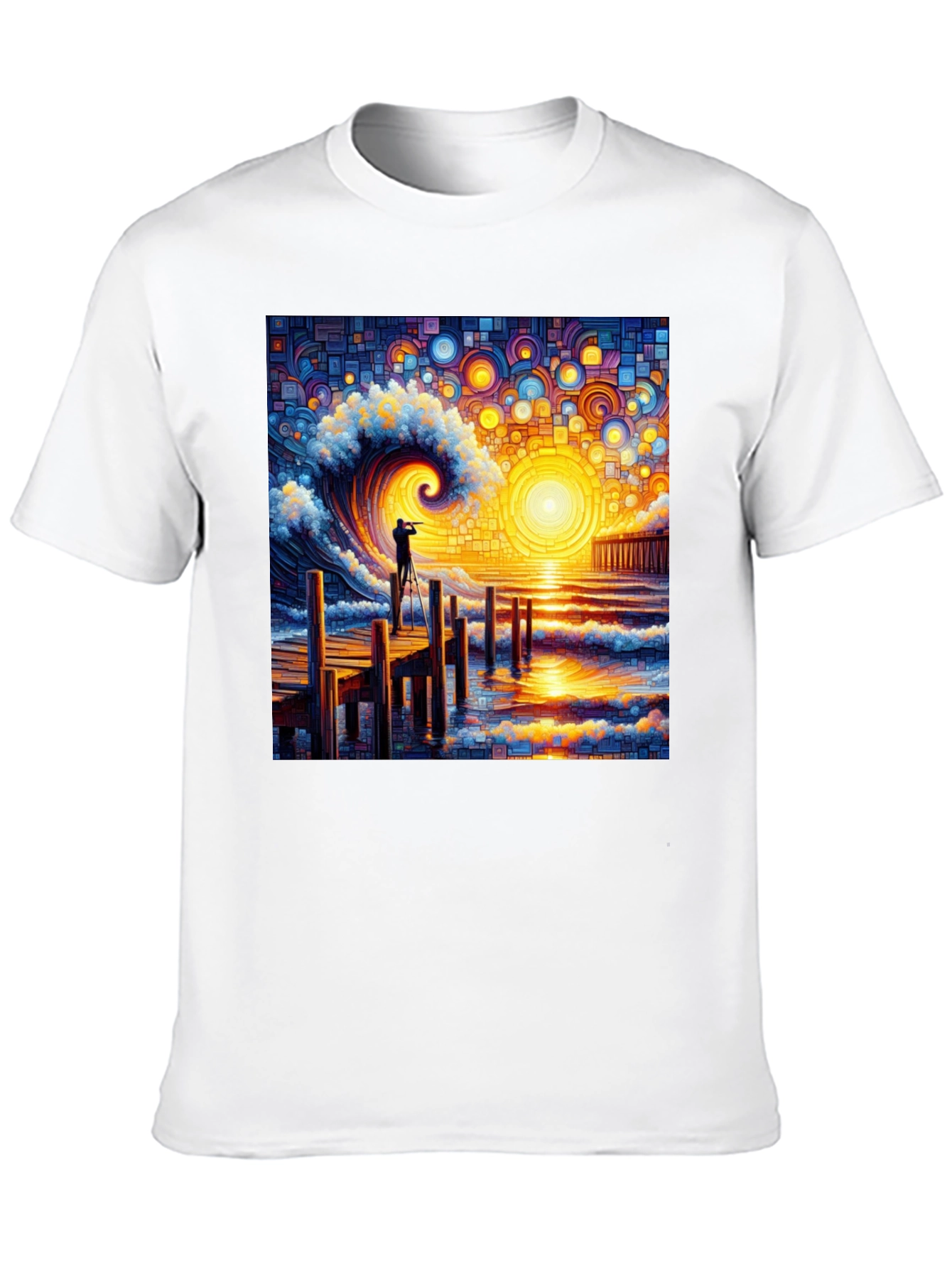Ocean Wave Photographer Graphic Tee