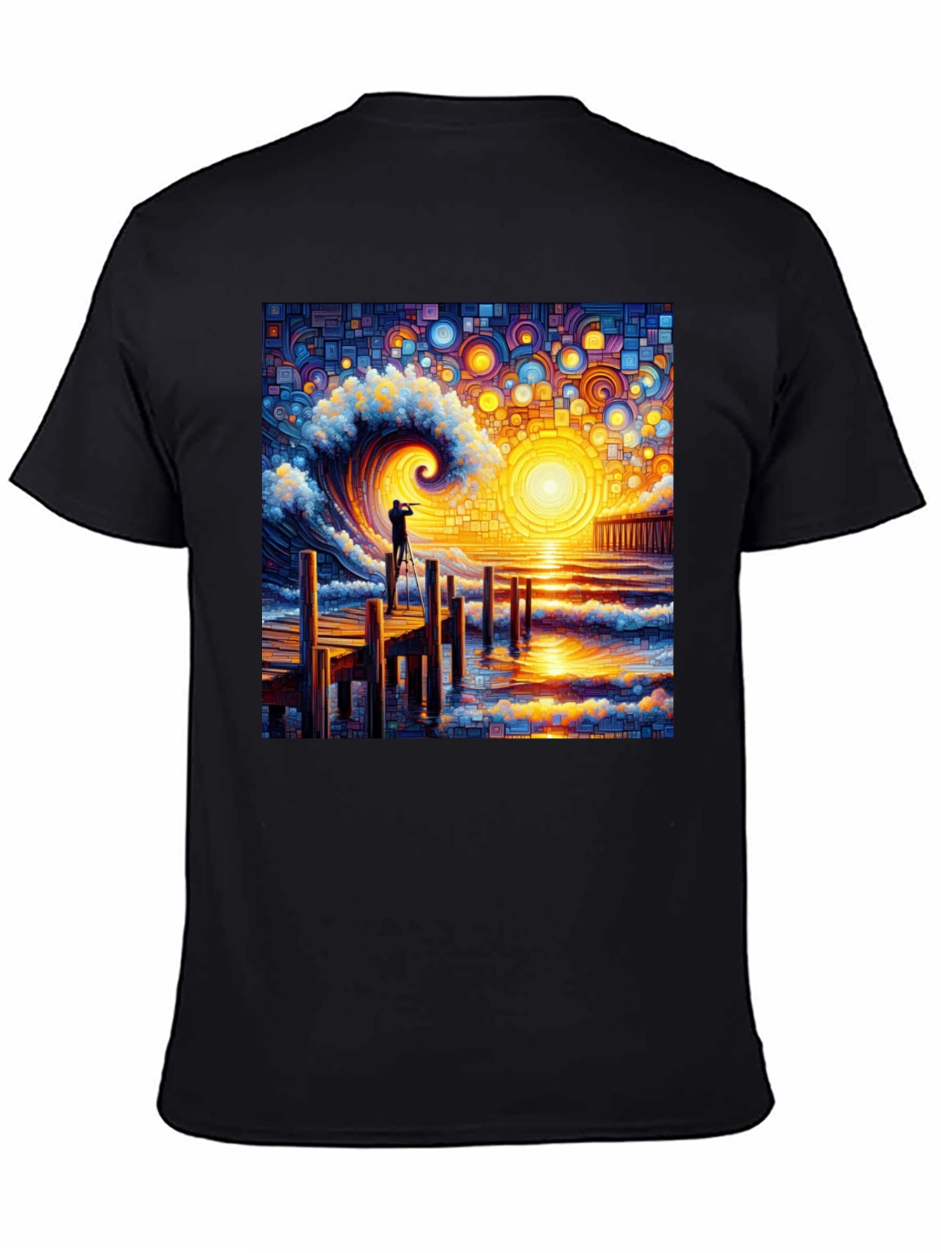 Ocean Wave Photographer Graphic Tee