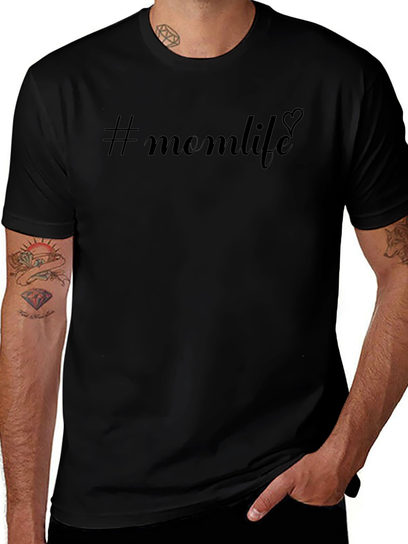 #Momlife Graphic Tee - Comfortable Casual Wear
