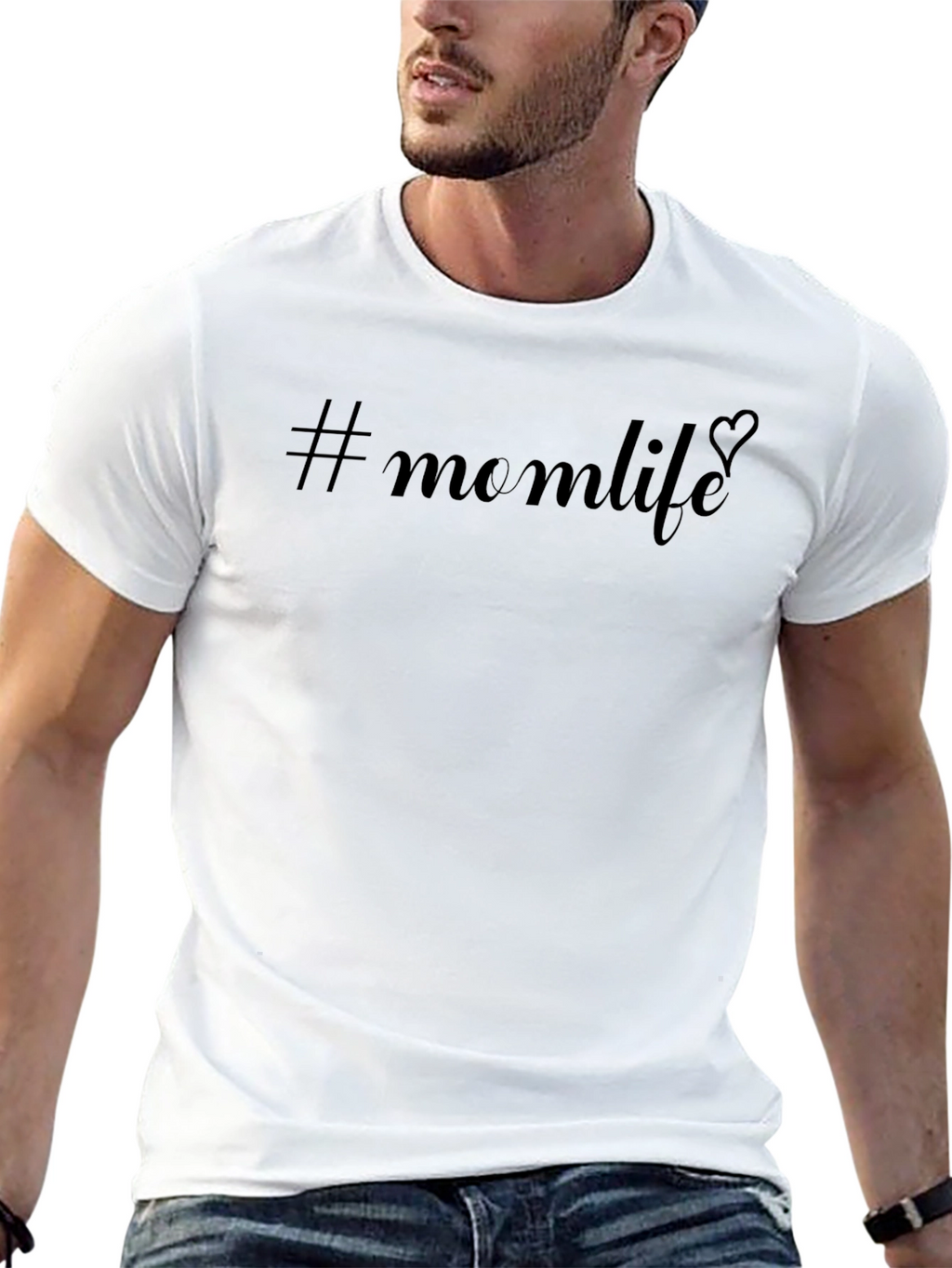 #Momlife Graphic Tee - Comfortable Casual Wear