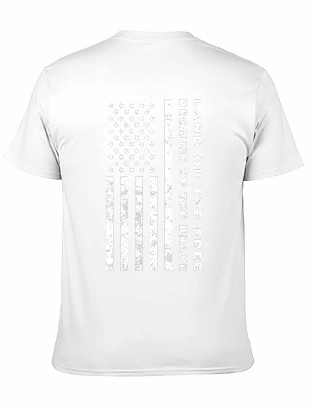 Land of the Free Patriotic American Flag T-Shirt