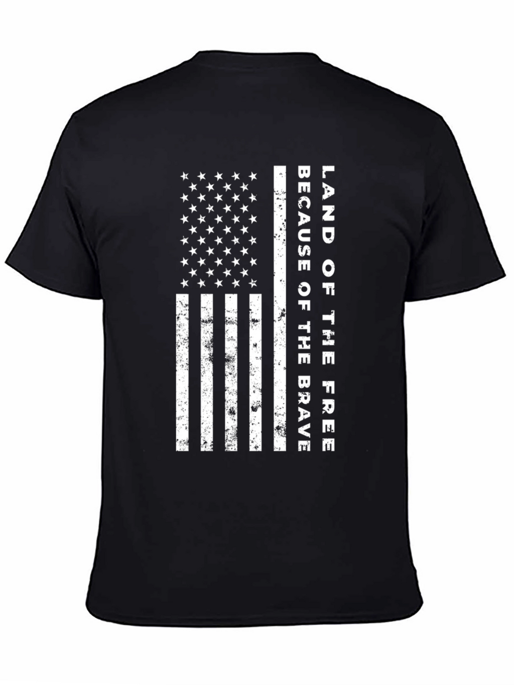 Land of the Free Patriotic American Flag T-Shirt
