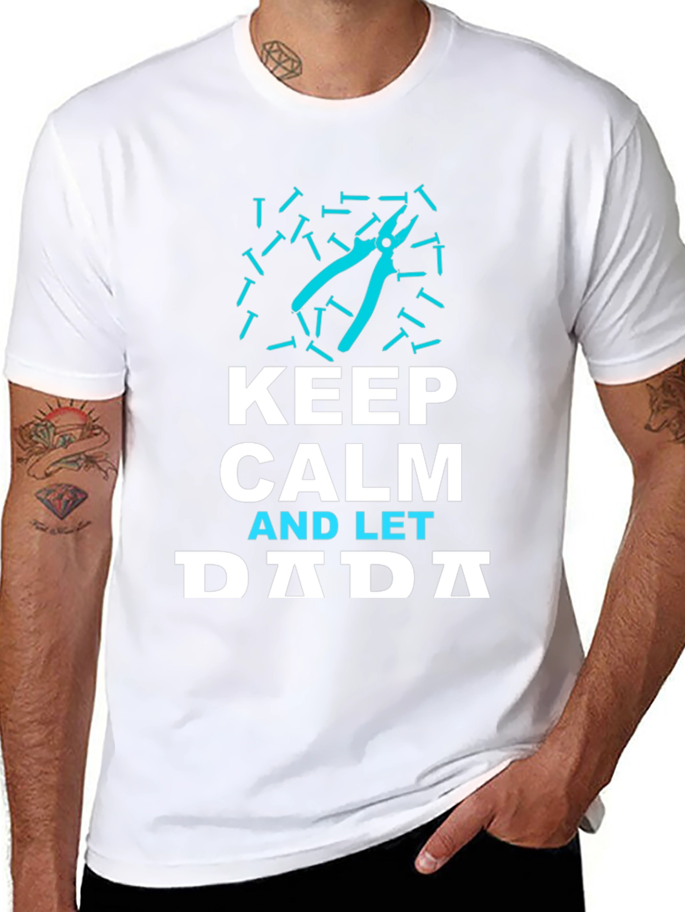 Keep Calm and Let Dada T-Shirt