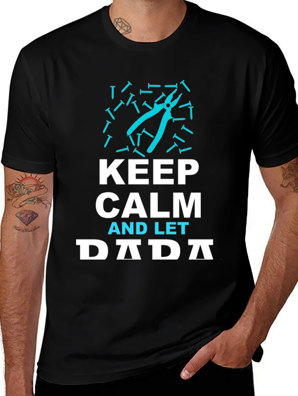 Keep Calm and Let Dada T-Shirt