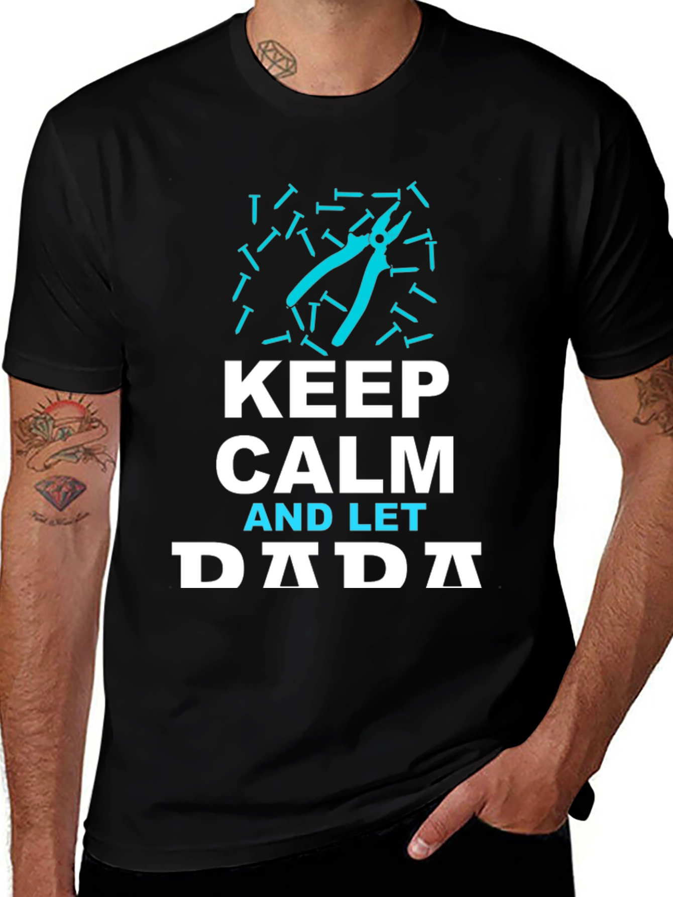 Keep Calm and Let Dada T-Shirt