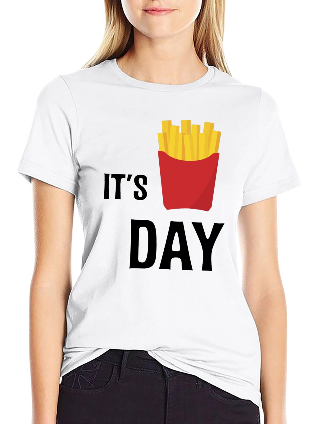 Its Fry Day T-Shirt - Fun Foodie Tee