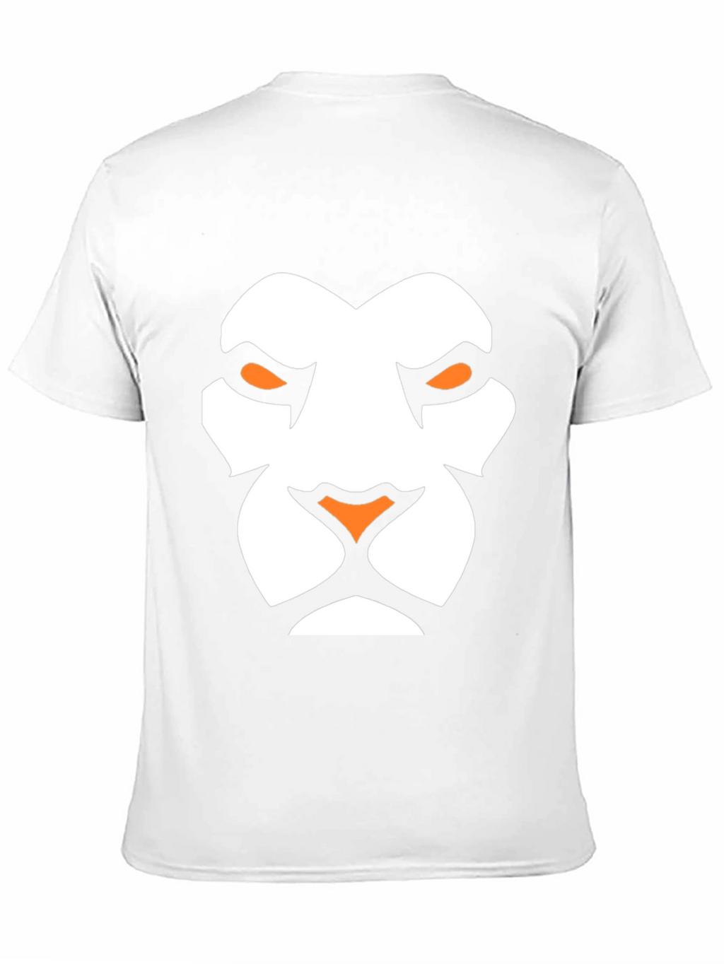 Lion Face Graphic Tee - Black