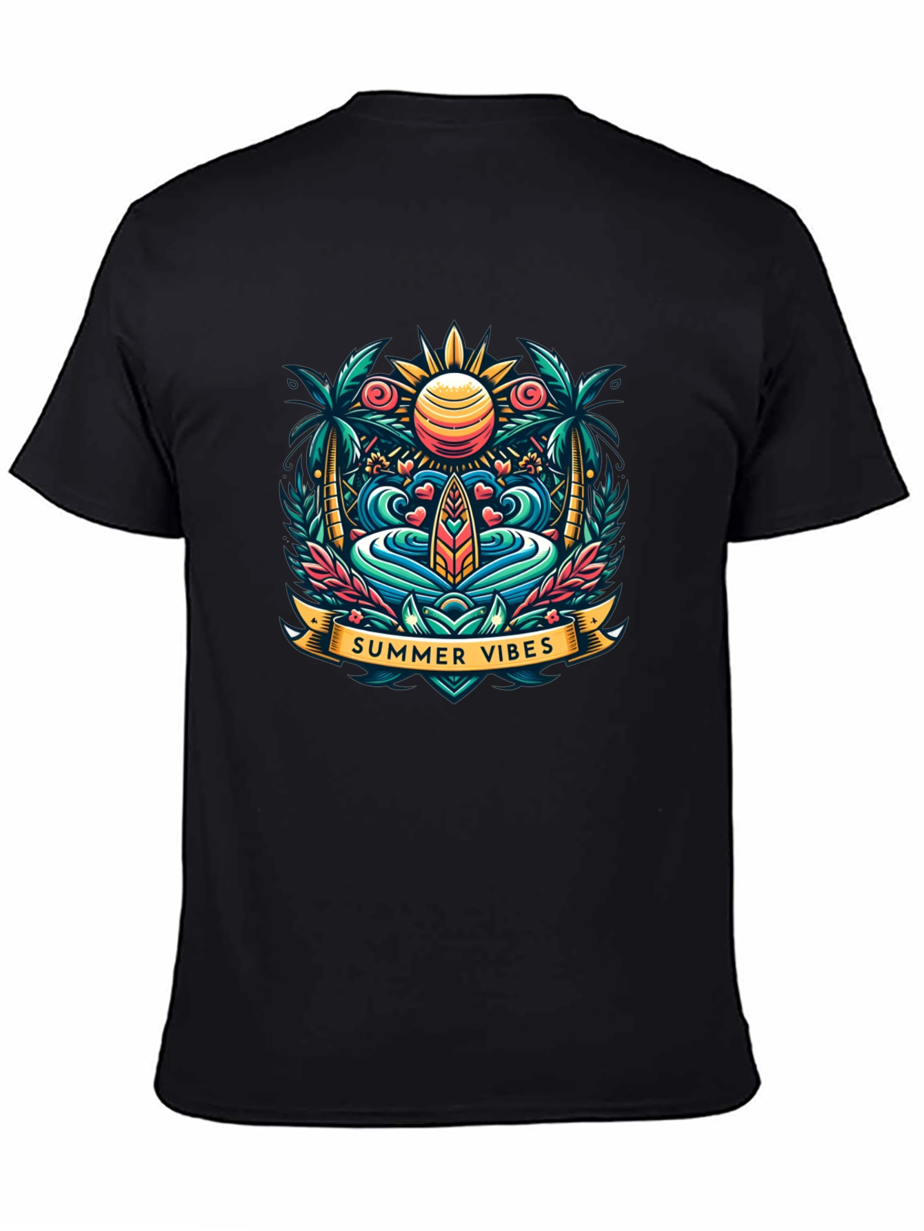 Summer Vibes Graphic Tee - Island Style