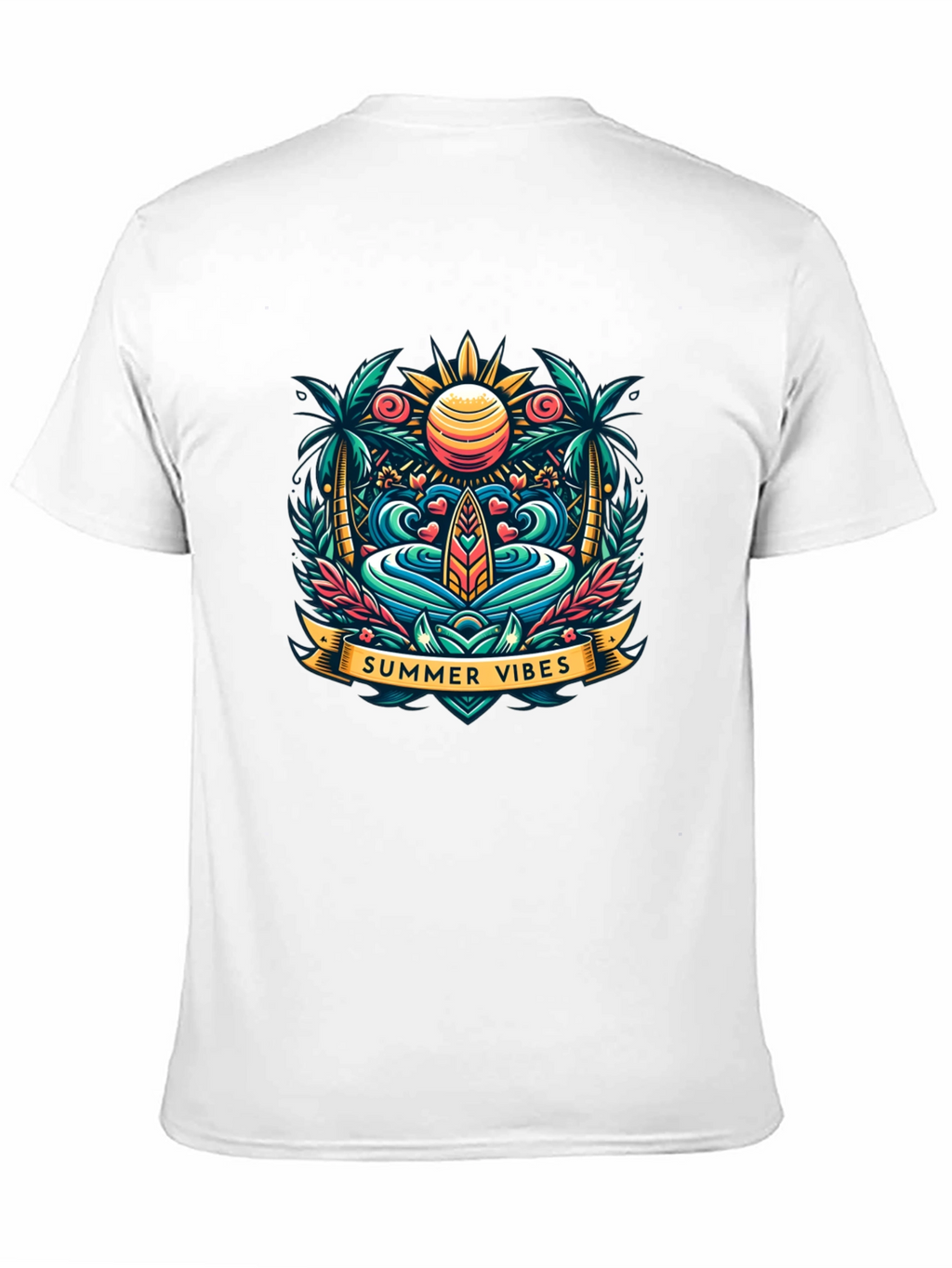Summer Vibes Graphic Tee - Island Style