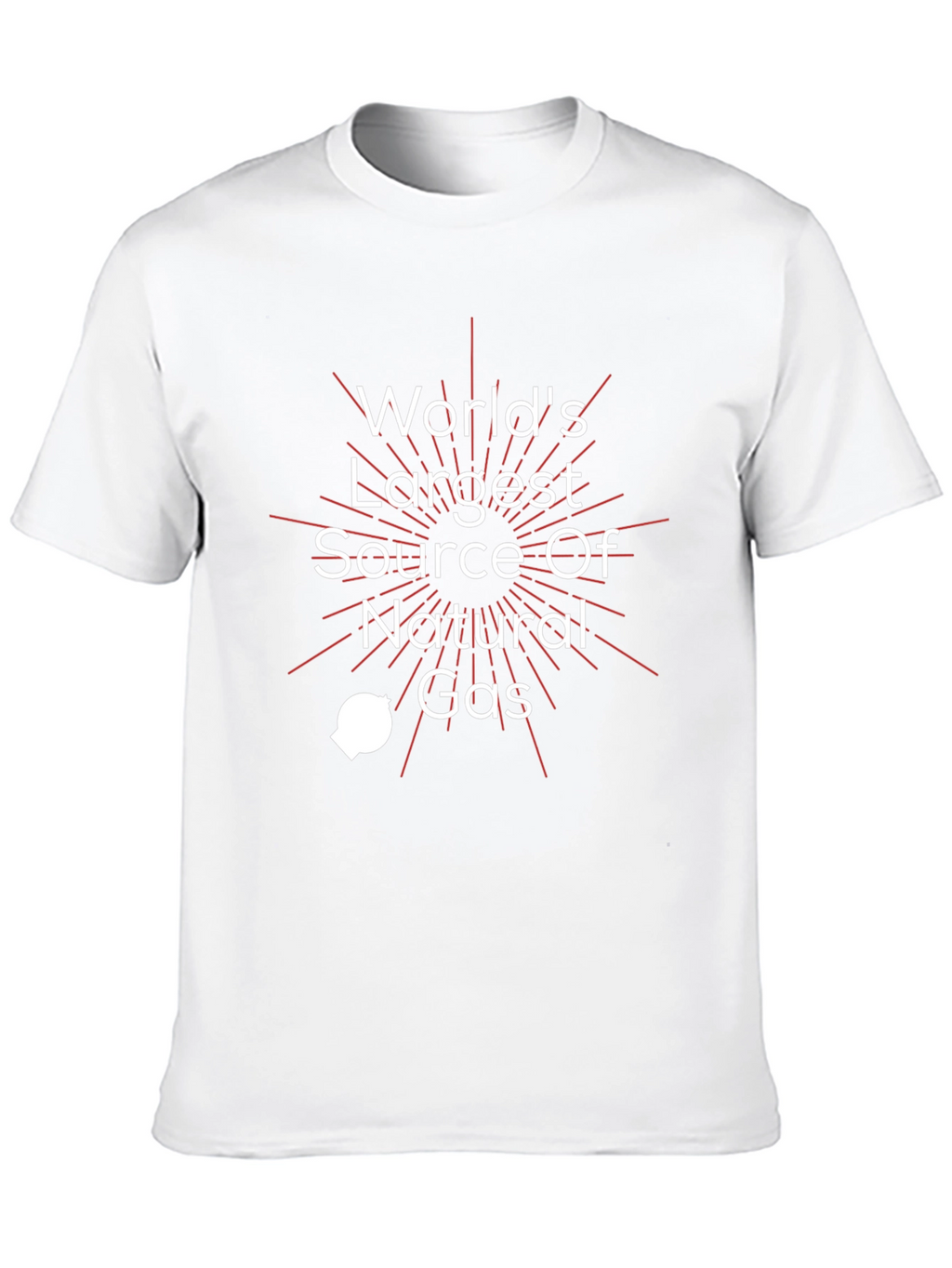 Worlds Largest Natural Gas Source T-Shirt