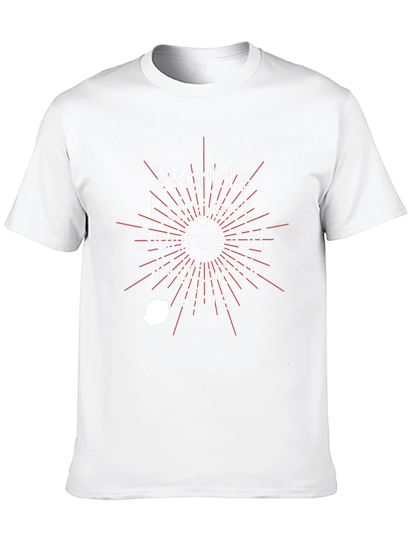 Worlds Largest Natural Gas Source T-Shirt