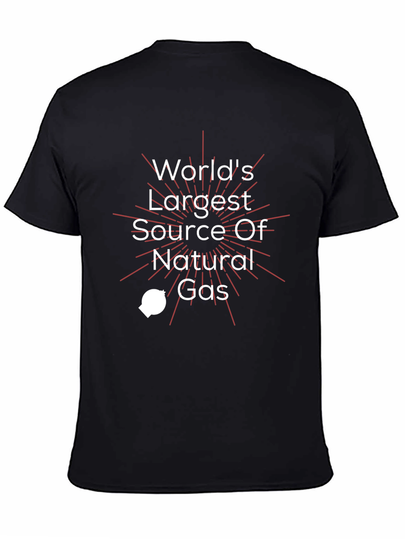 Worlds Largest Natural Gas Source T-Shirt