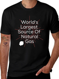 Worlds Largest Natural Gas Source T-Shirt