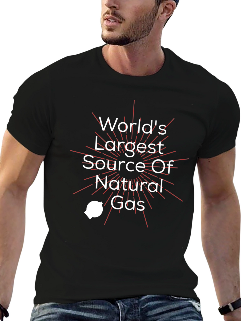Worlds Largest Natural Gas Source T-Shirt