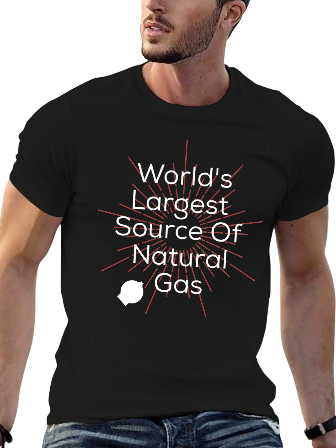 Worlds Largest Natural Gas Source T-Shirt