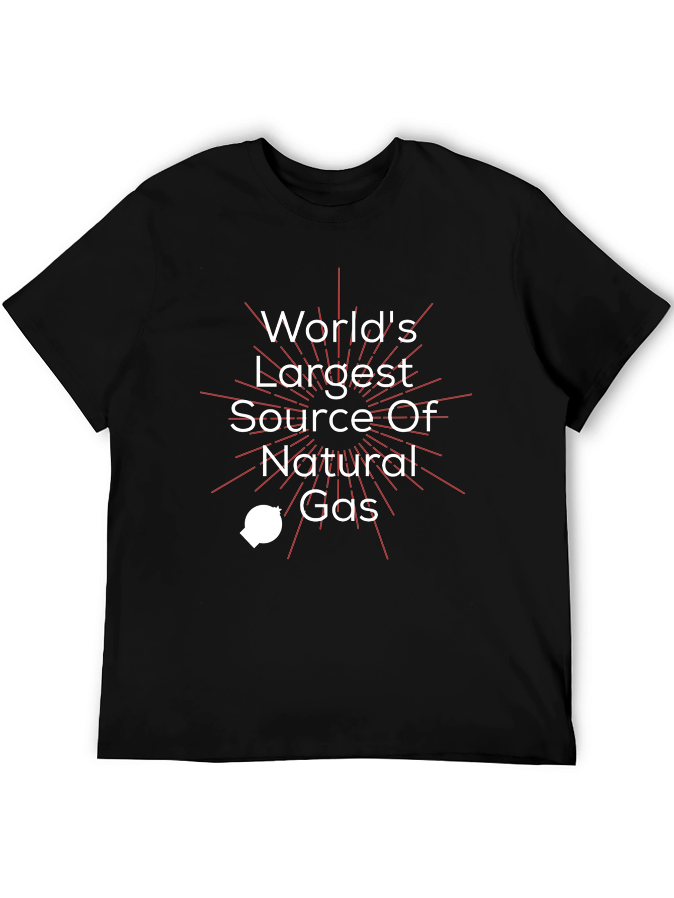 Worlds Largest Natural Gas Source T-Shirt