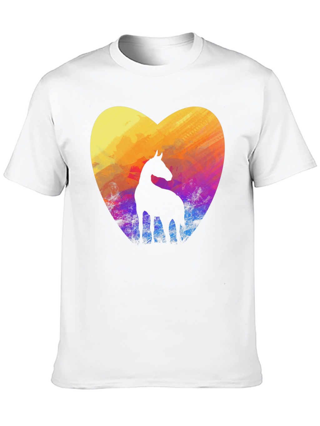 Horse Heart T-Shirt - Stylish Graphic Tee