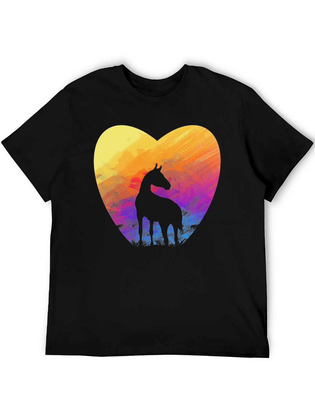 Horse Heart T-Shirt - Stylish Graphic Tee