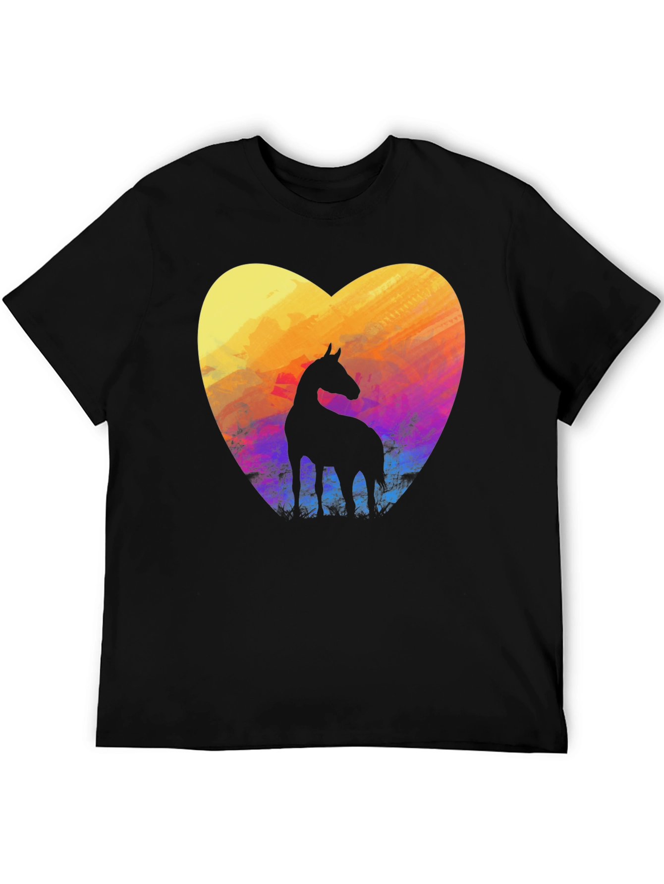Horse Heart T-Shirt - Stylish Graphic Tee