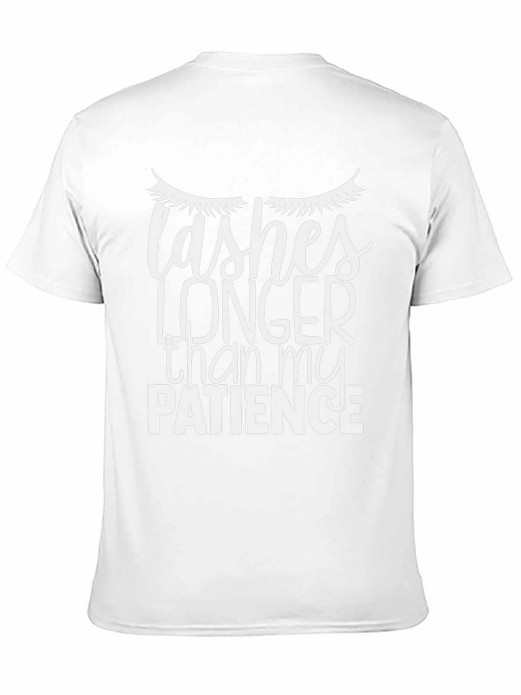 Lashes Longer Than My Patience Tee