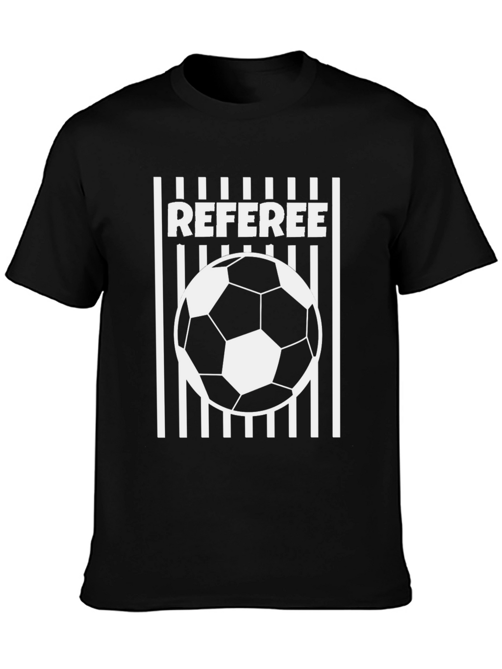 Referee Soccer Ball Graphic T-Shirt