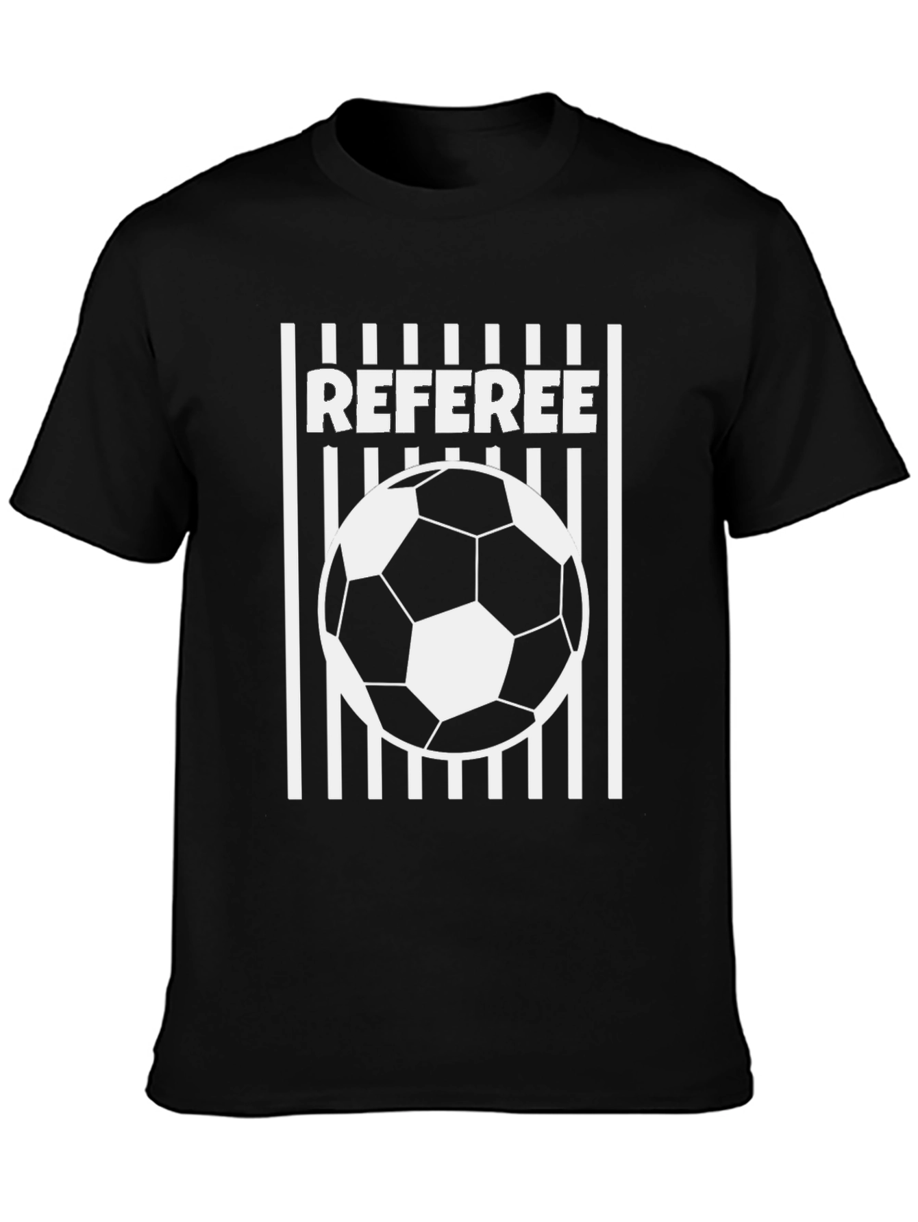Referee Soccer Ball Graphic T-Shirt