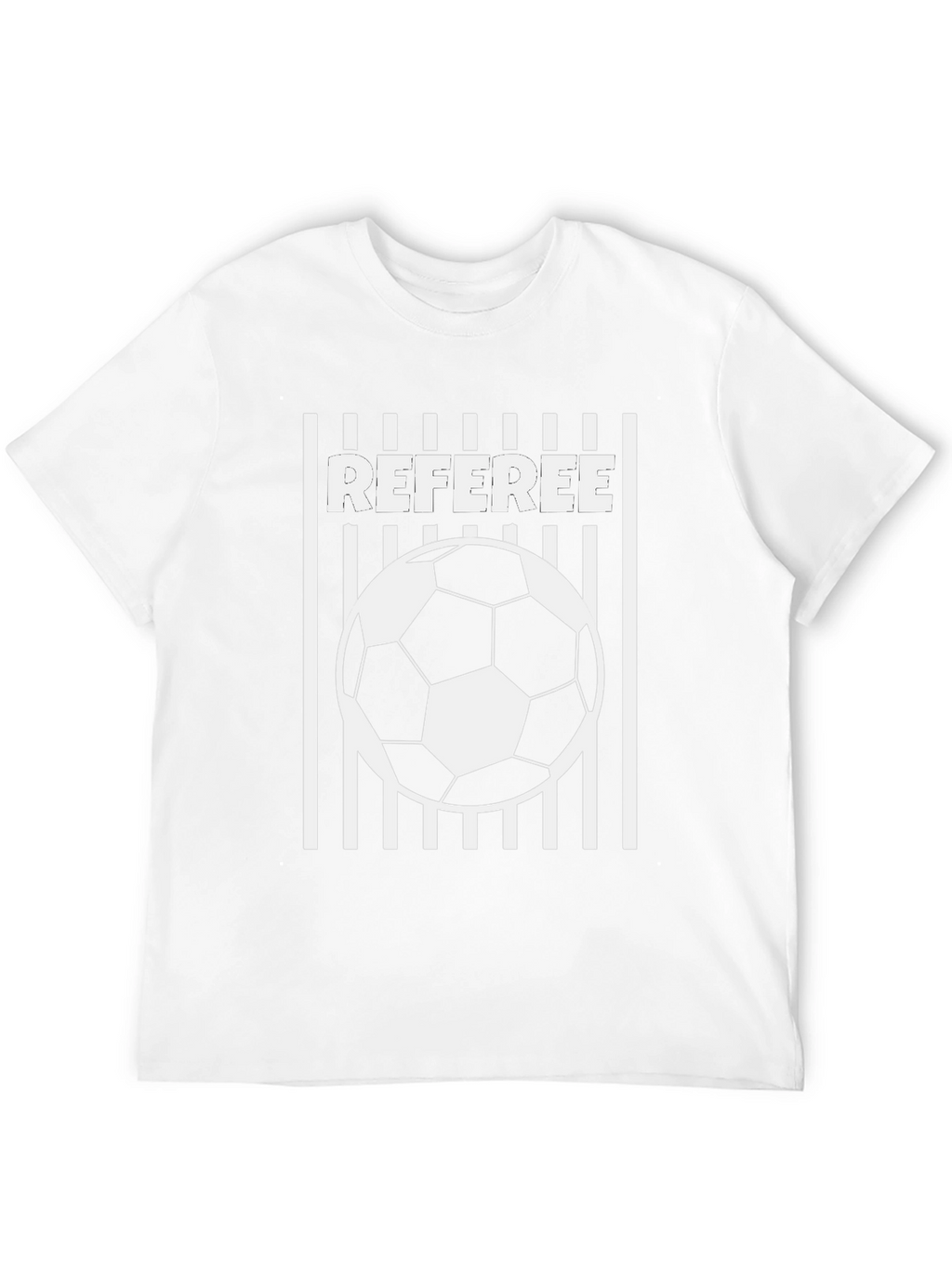Referee Soccer Ball Graphic T-Shirt