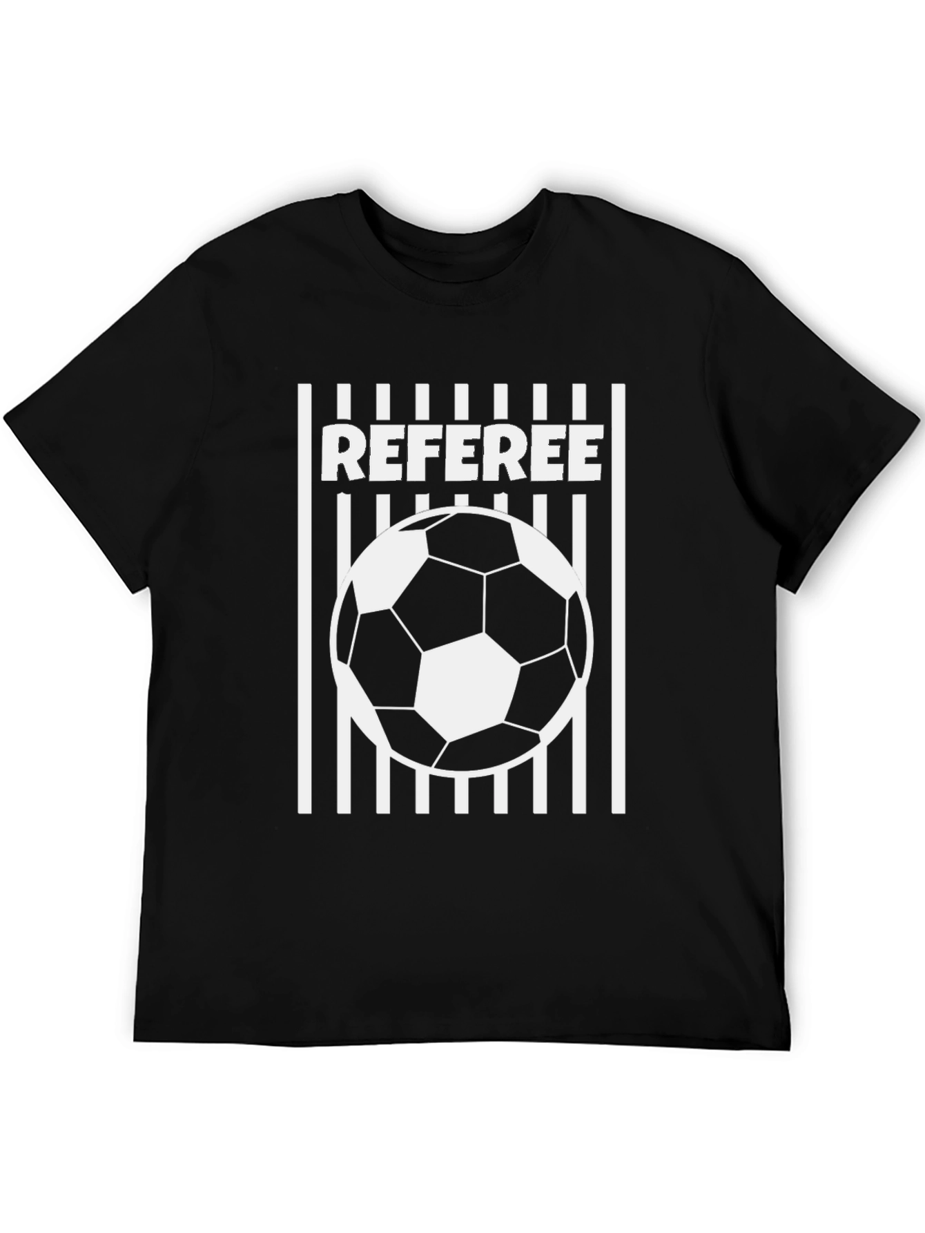 Referee Soccer Ball Graphic T-Shirt