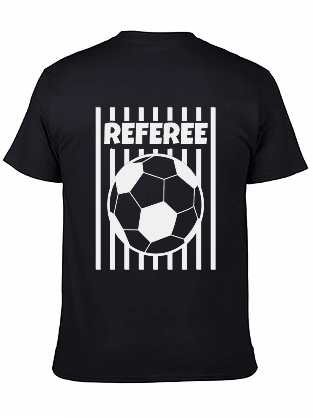 Referee Soccer Ball Graphic T-Shirt