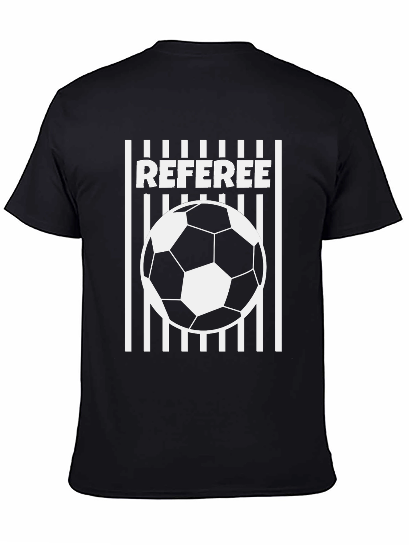 Referee Soccer Ball Graphic T-Shirt