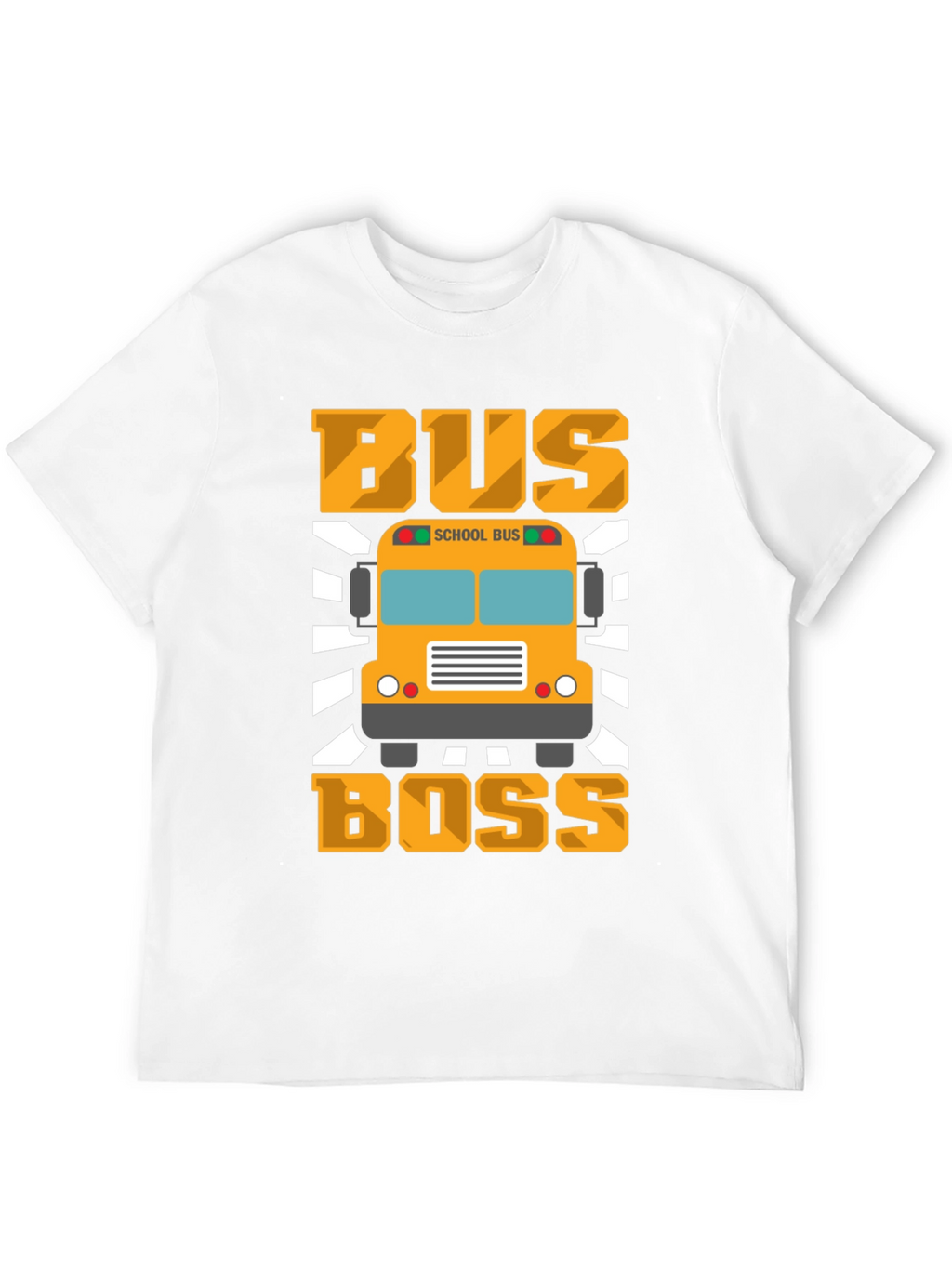 Bus Boss T-Shirt - School Bus Driver Apparel