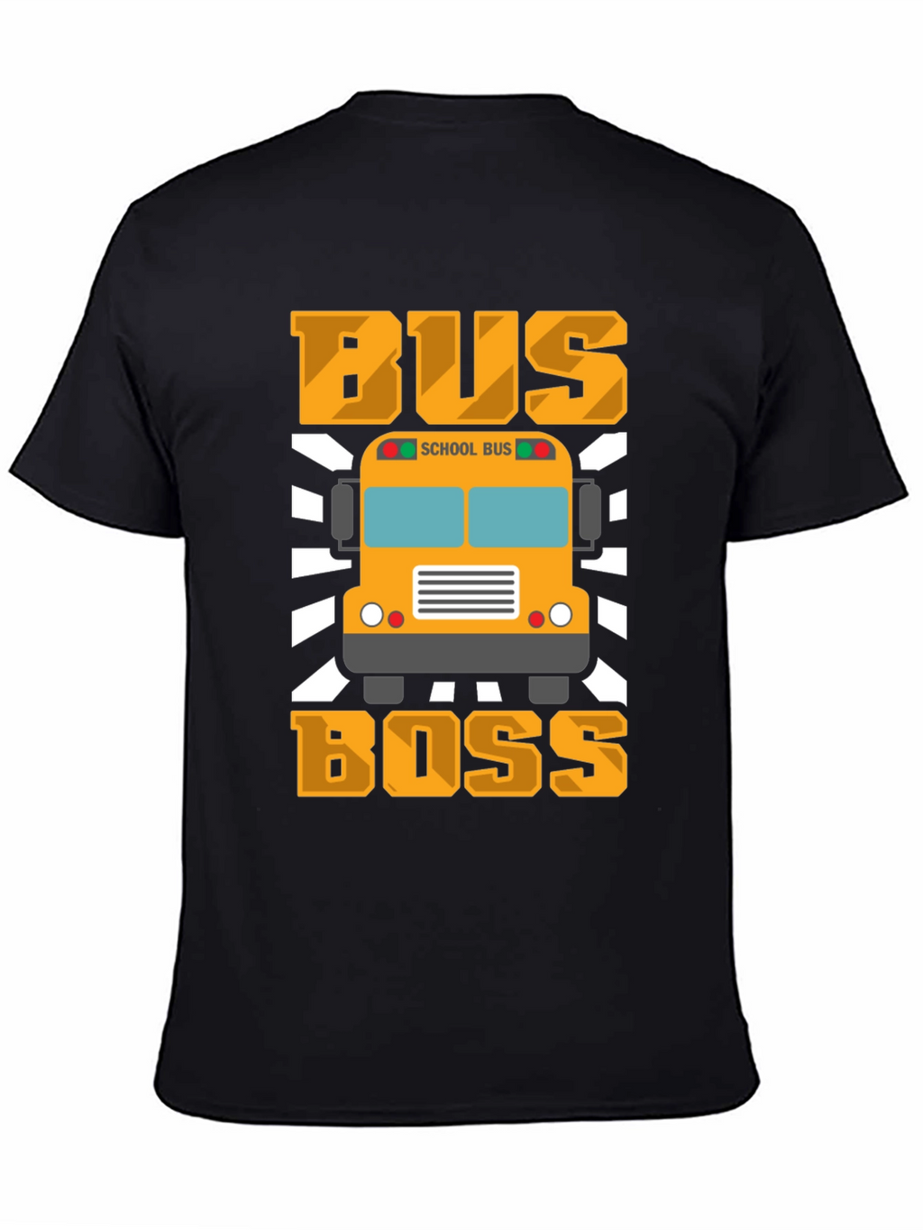 Bus Boss T-Shirt - School Bus Driver Apparel