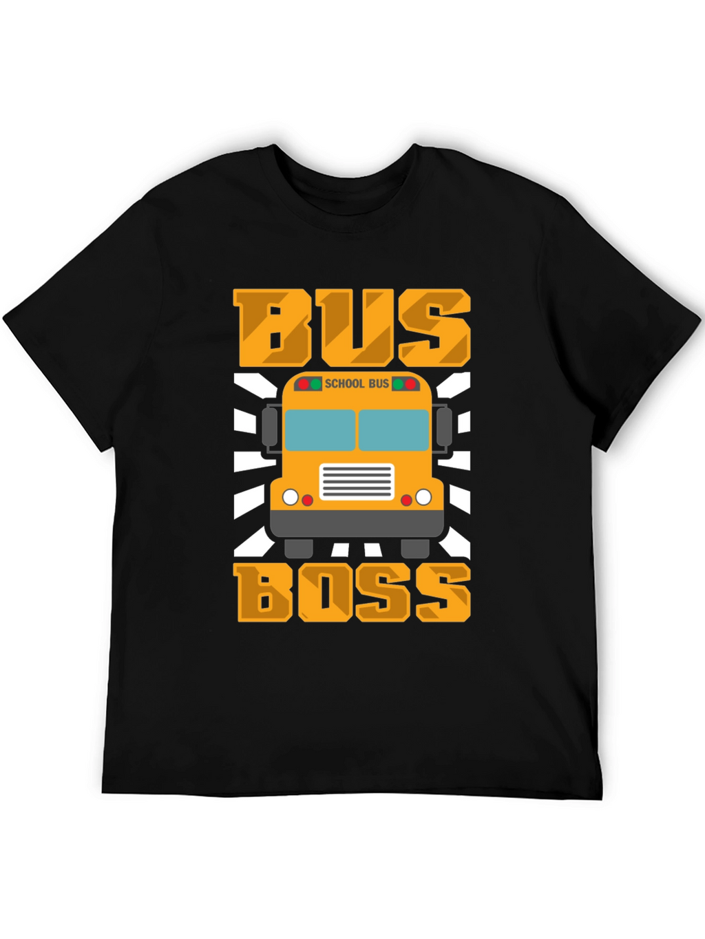 Bus Boss T-Shirt - School Bus Driver Apparel