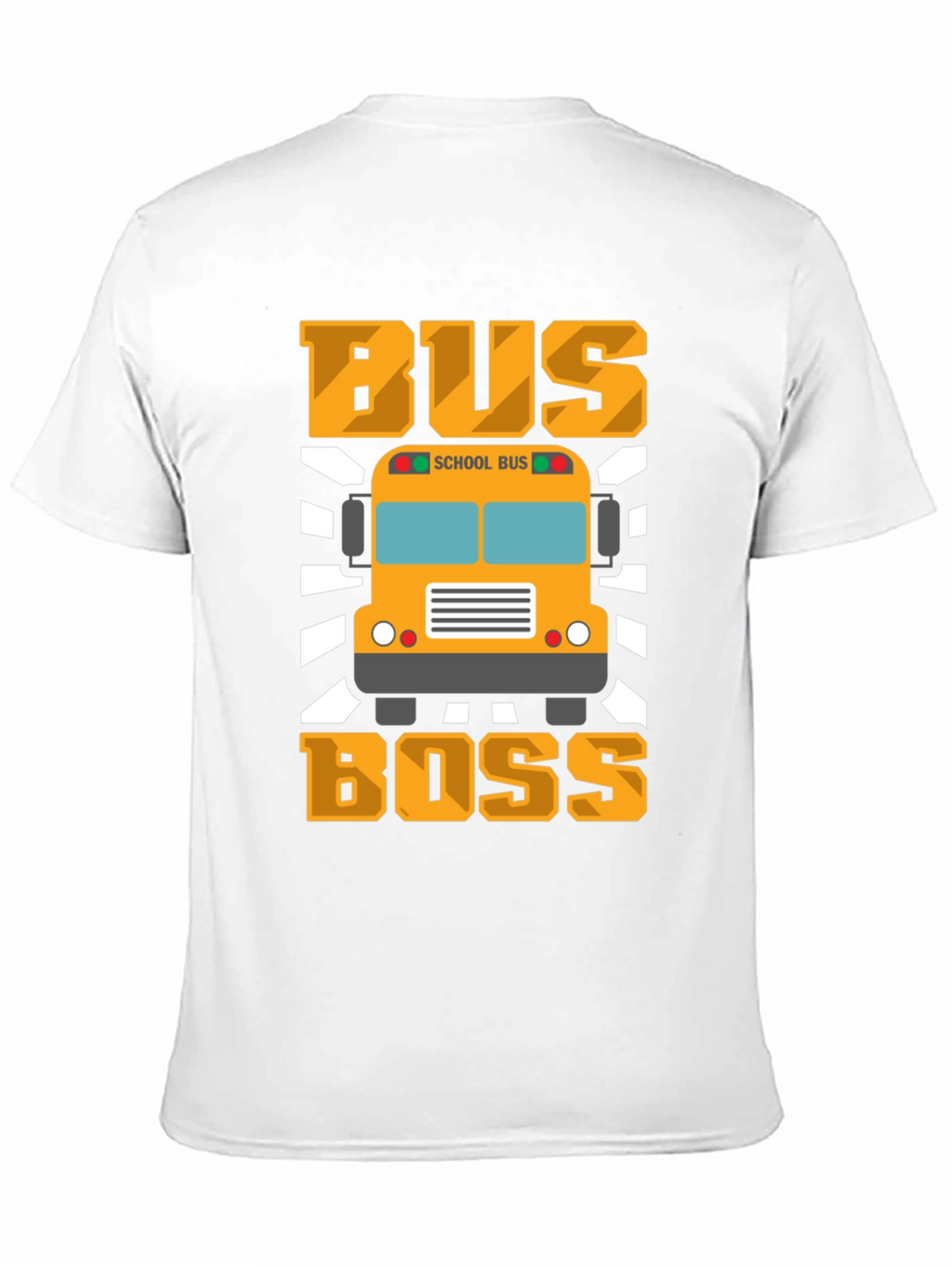 Bus Boss T-Shirt - School Bus Driver Apparel