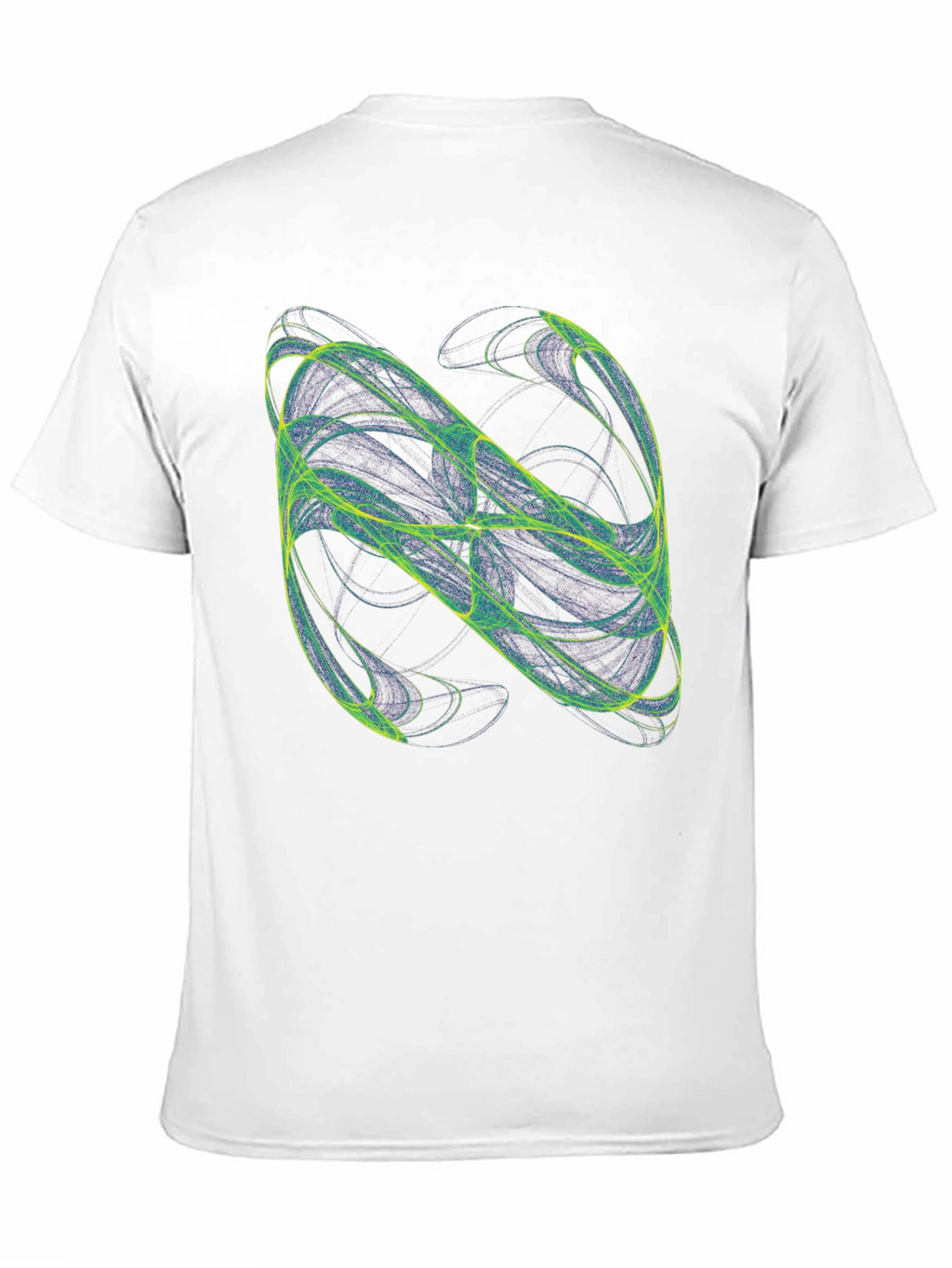 Abstract Graphic Black T-Shirt