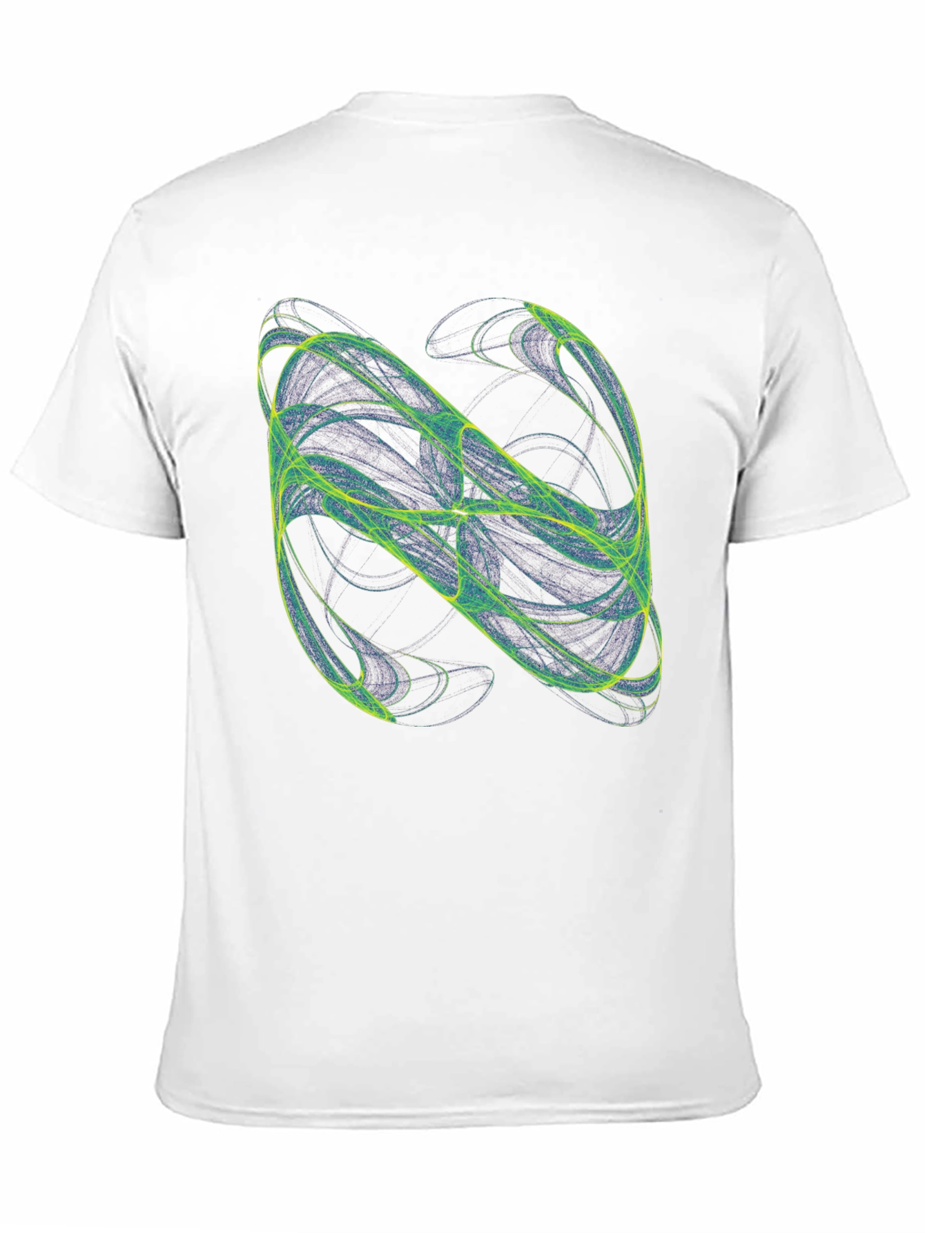 Abstract Graphic Black T-Shirt
