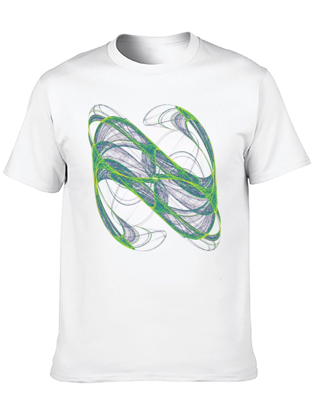 Abstract Graphic Black T-Shirt