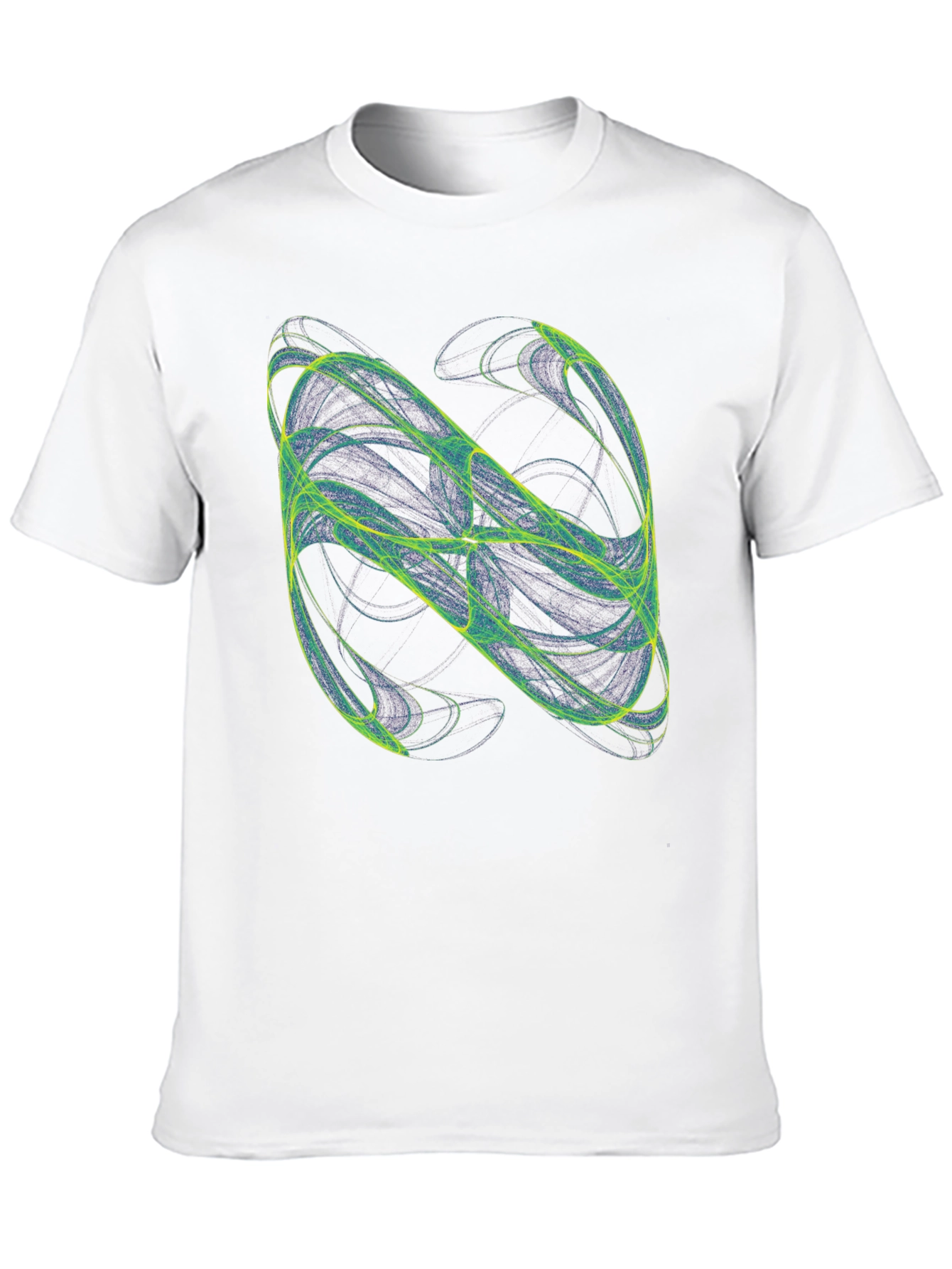 Abstract Graphic Black T-Shirt