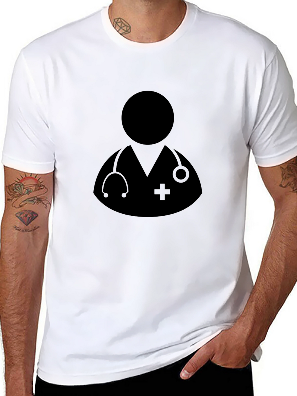Black Doctor Graphic T-Shirt