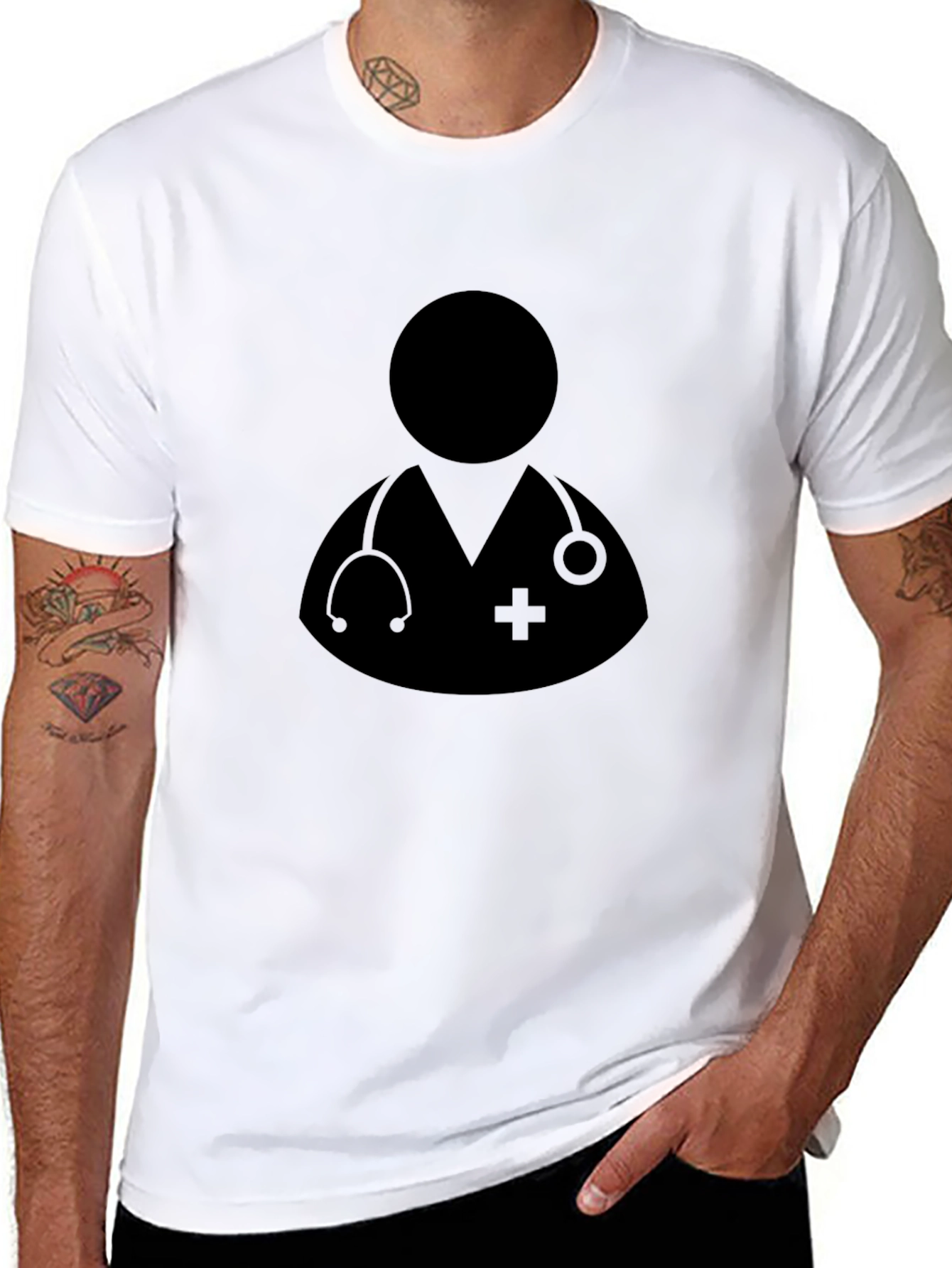 Black Doctor Graphic T-Shirt