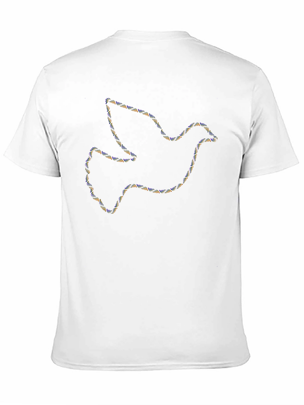 Dove DNA Graphic Print Black T-Shirt