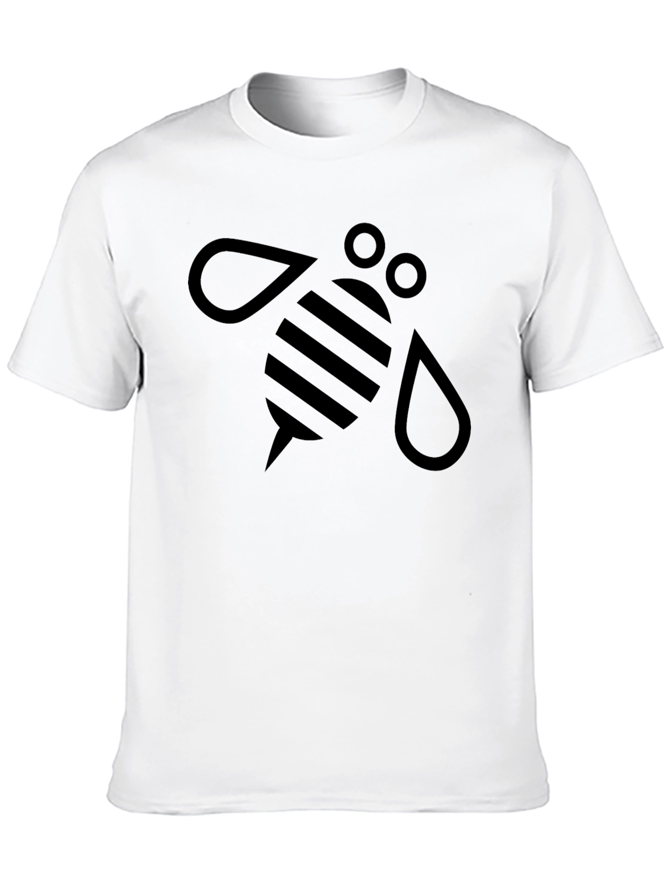 Black Bee Graphic Tee - Stylish & Comfortable