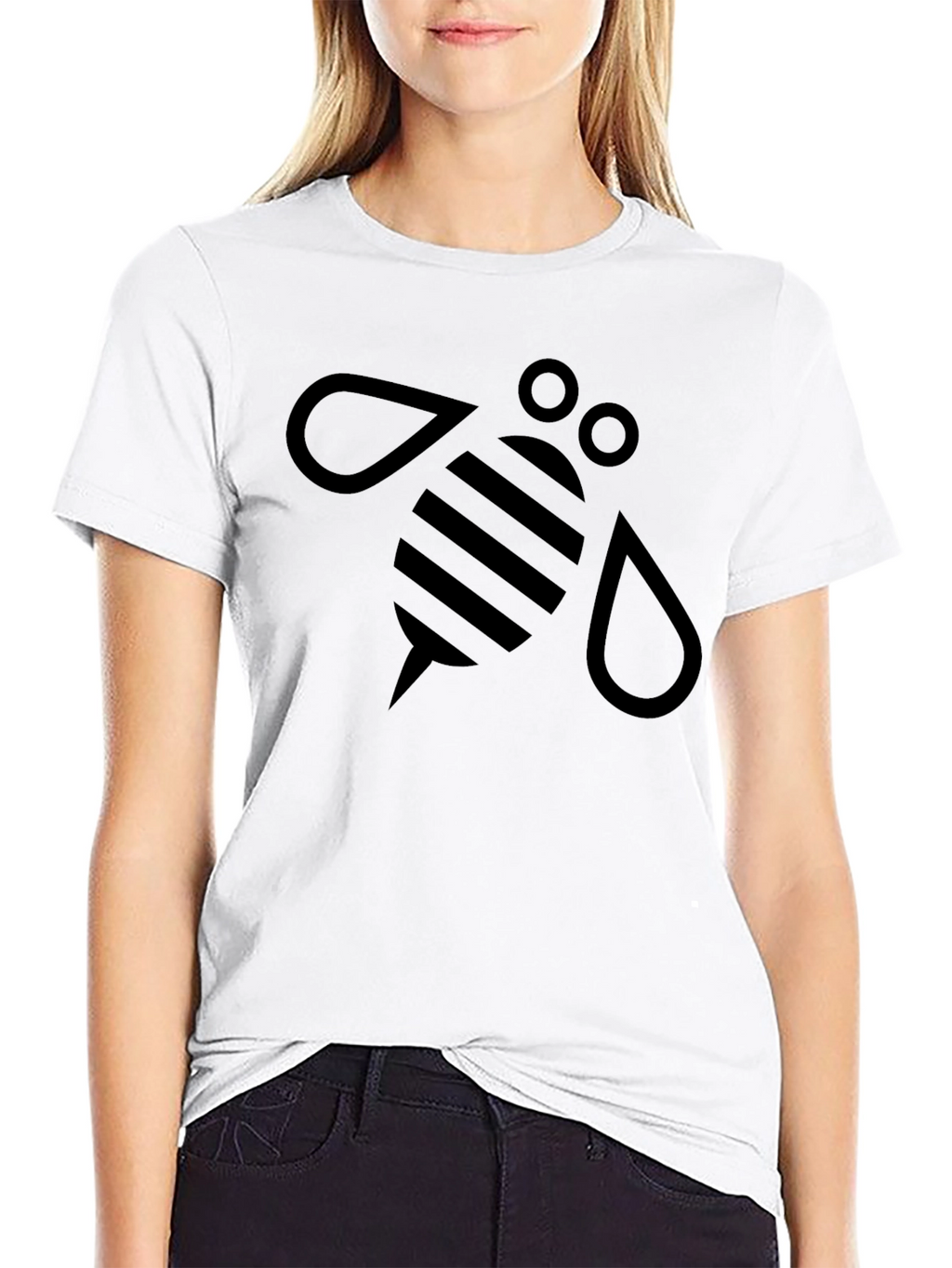 Black Bee Graphic Tee - Stylish & Comfortable
