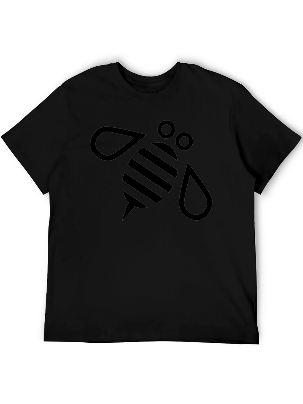 Black Bee Graphic Tee - Stylish & Comfortable