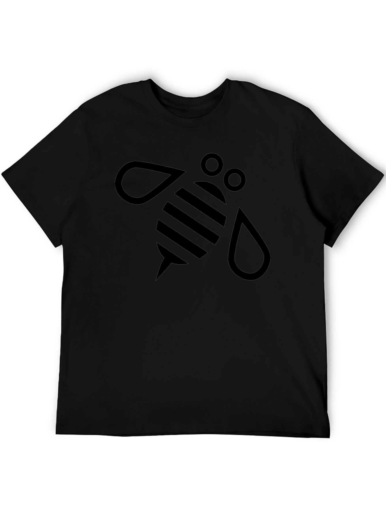 Black Bee Graphic Tee - Stylish & Comfortable