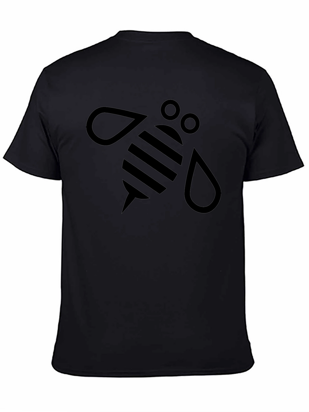 Black Bee Graphic Tee - Stylish & Comfortable